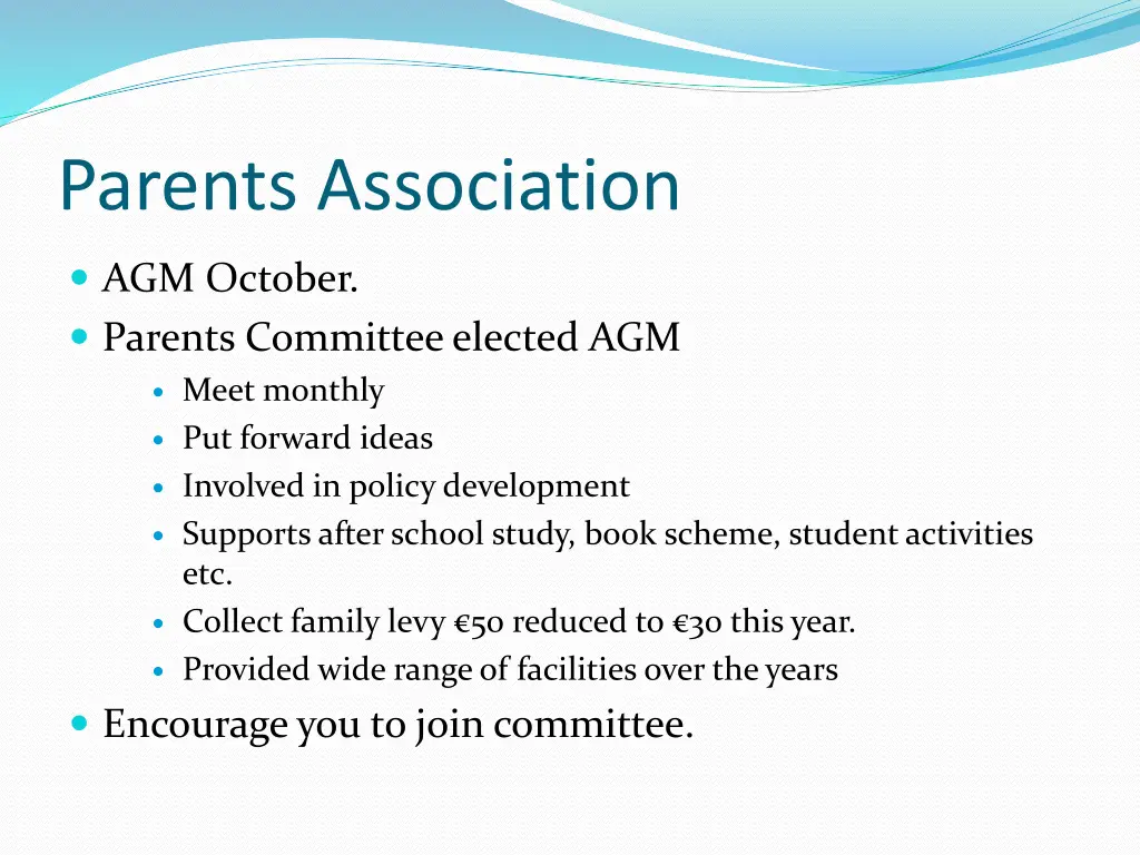 parents association