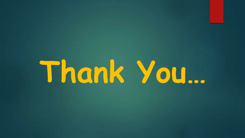 thank you