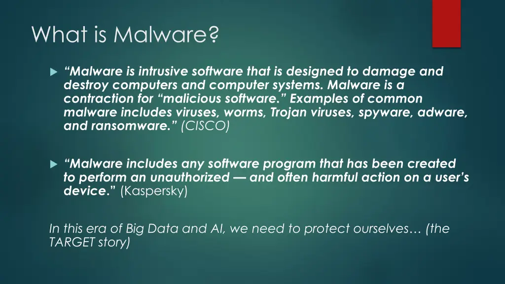 what is malware