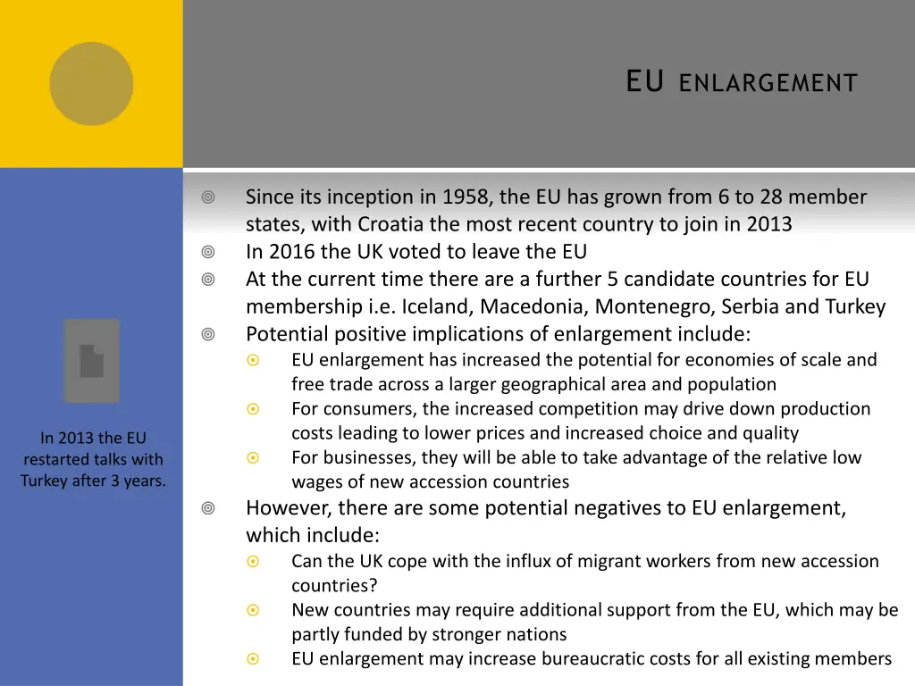 eu enlargement