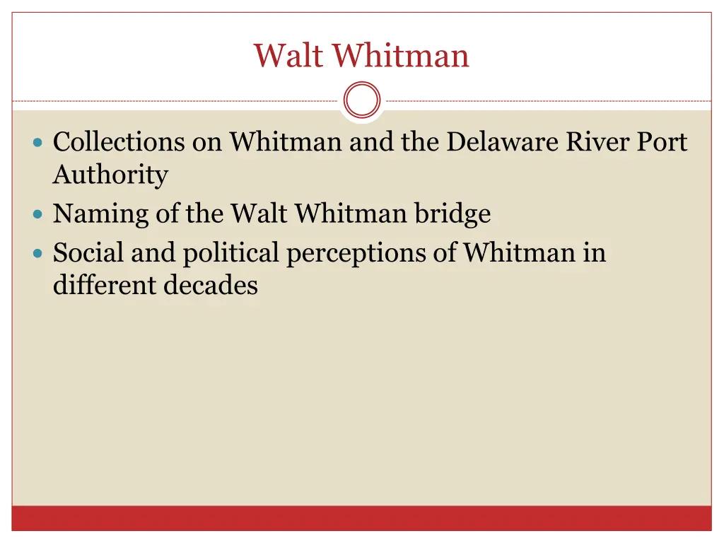 walt whitman