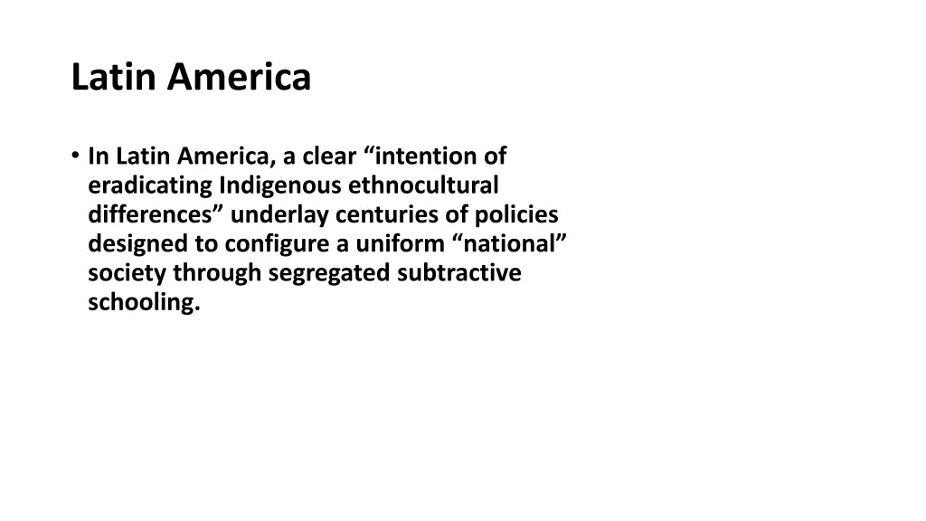 latin america