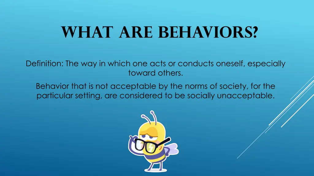 what are behaviors
