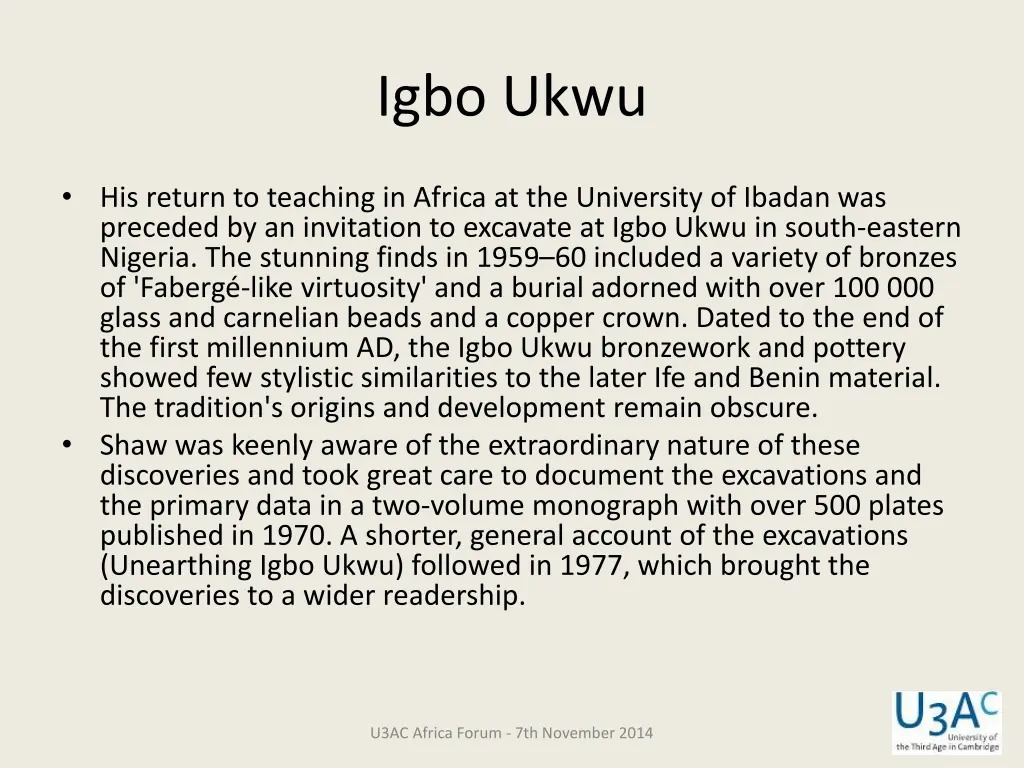igbo ukwu