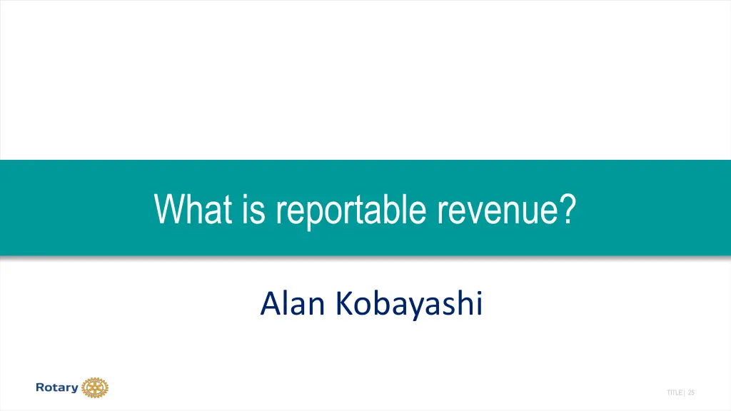 what is reportable revenue