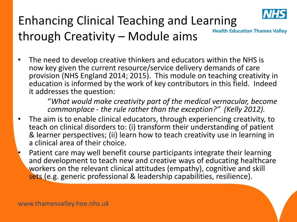 enhancing clinical teaching and learning through