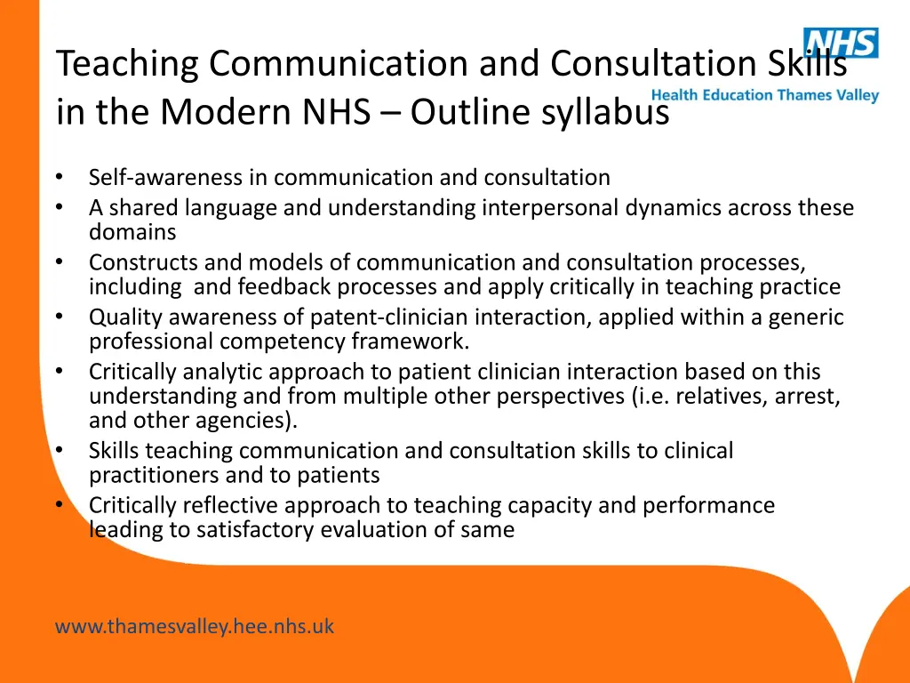 teaching communication and consultation skills 1