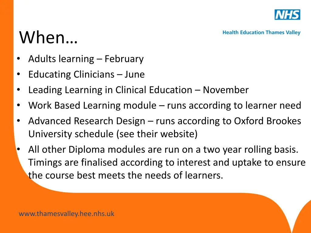 when adults learning february educating