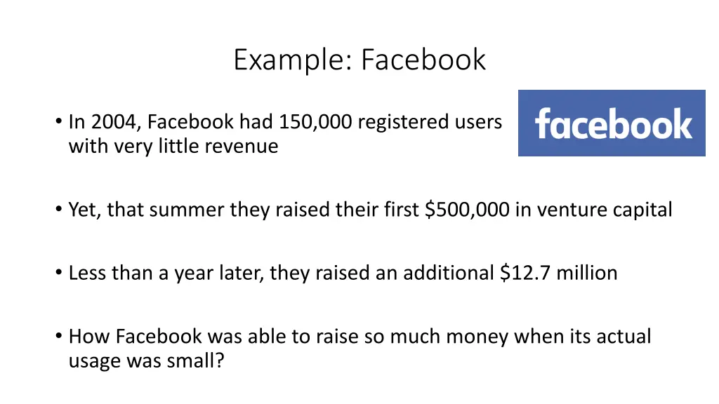 example facebook