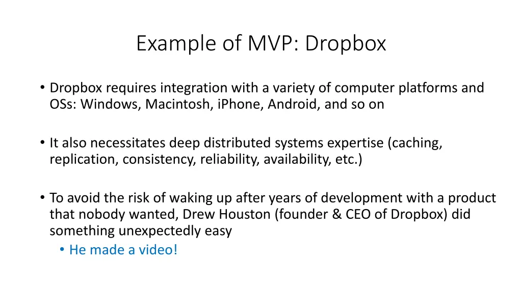 example of mvp dropbox 1