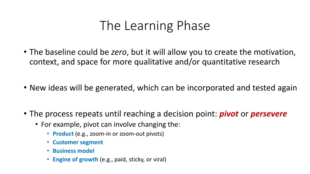 the learning phase 1