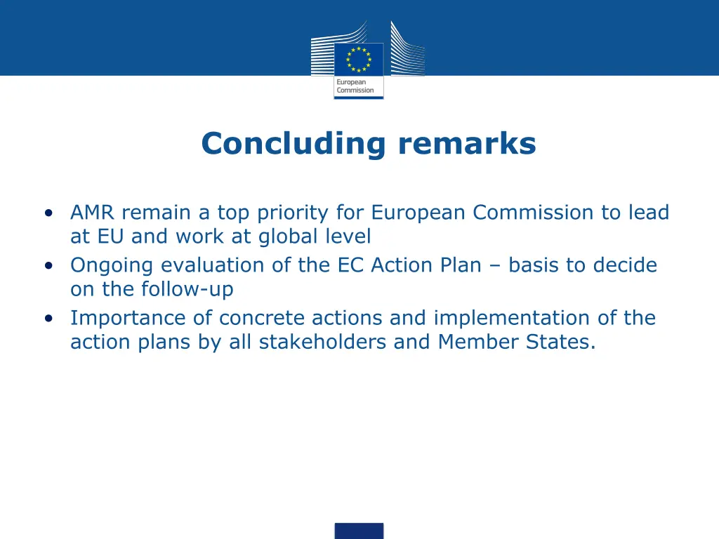 concluding remarks