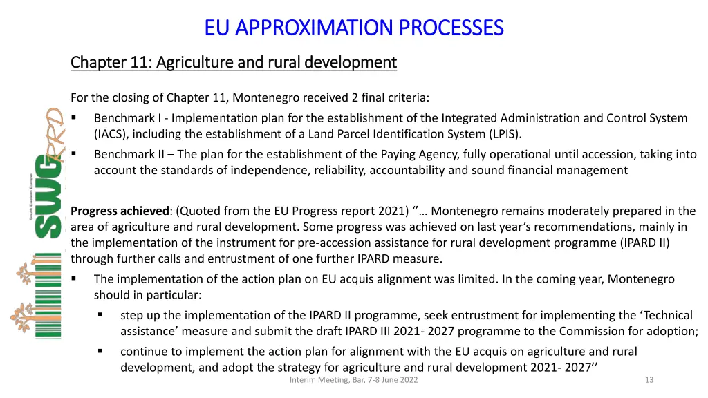 eu approximation processes eu approximation