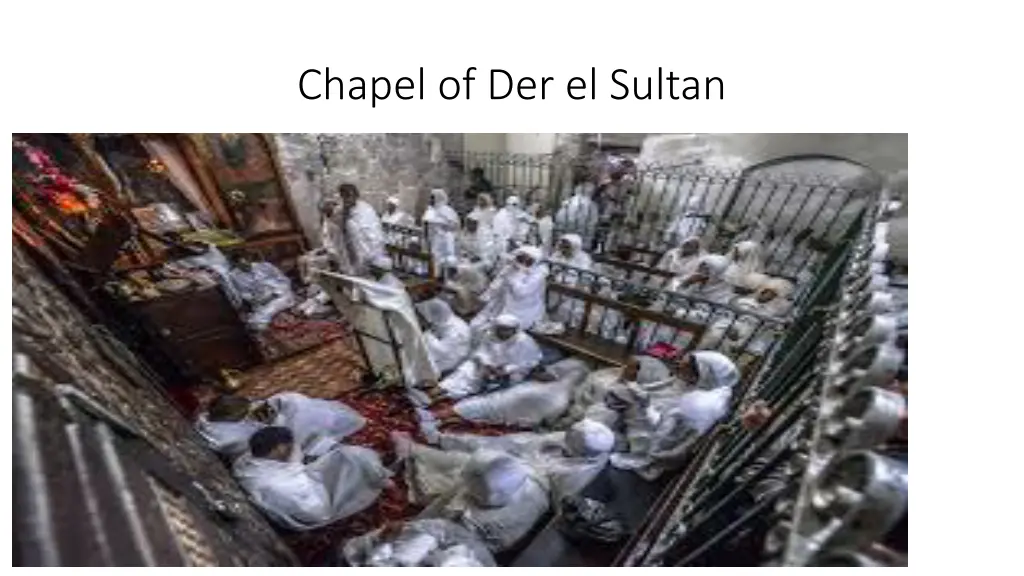 chapel of der el sultan
