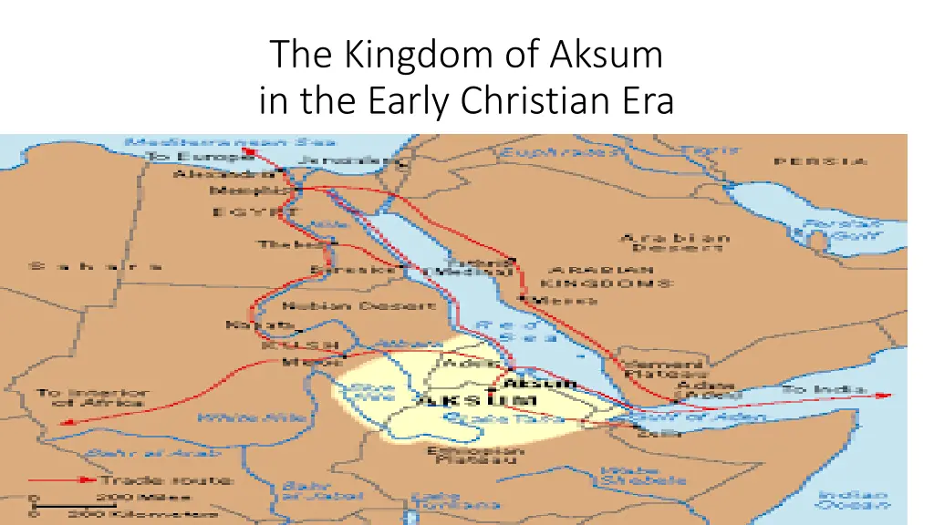 the kingdom of aksum in the early christian era