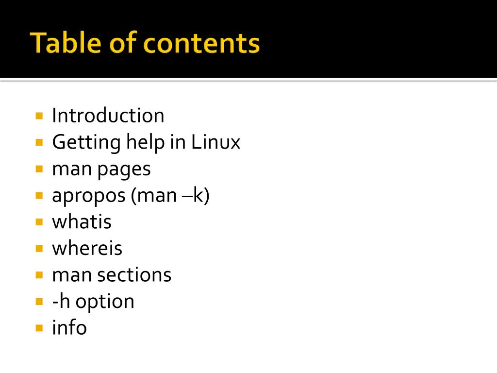 introduction getting help in linux man pages
