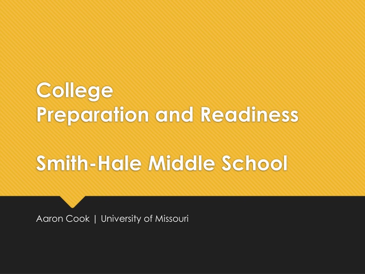 college preparation and readiness