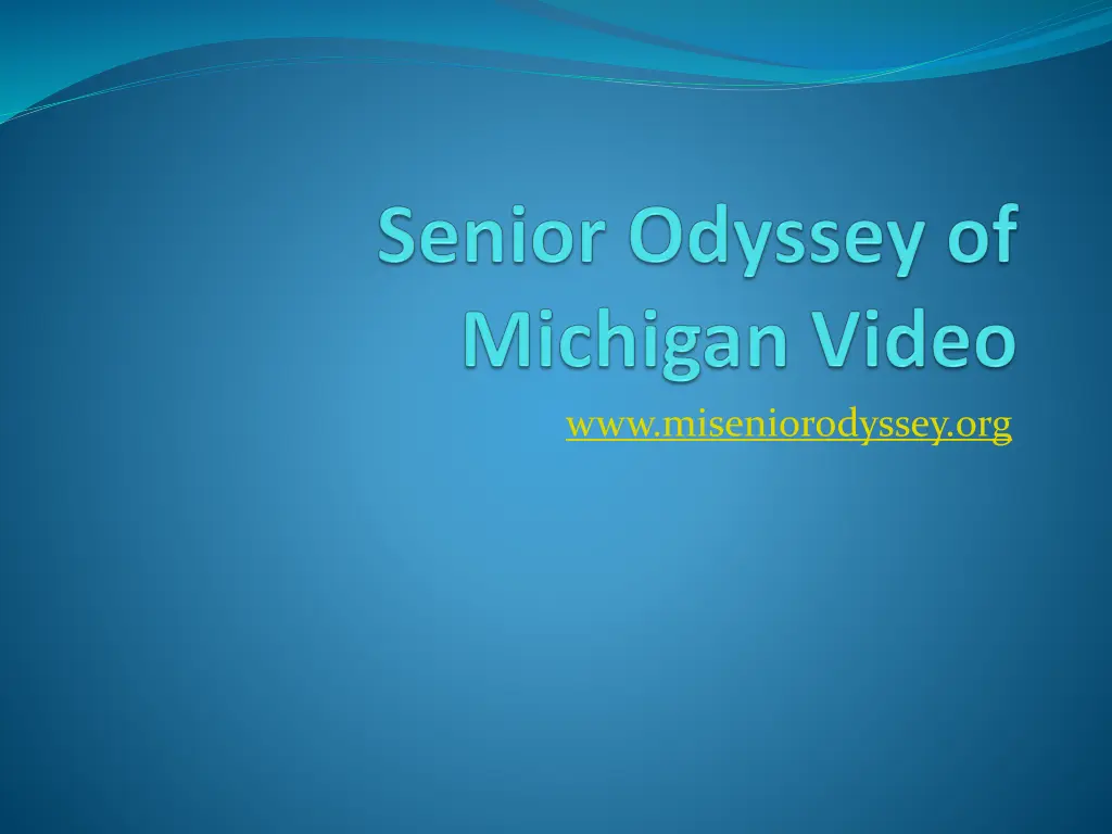 www miseniorodyssey org