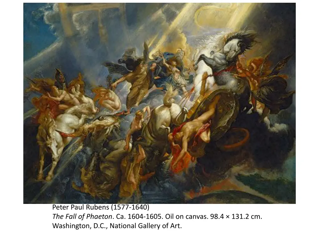 peter paul rubens 1577 1640 the fall of phaeton