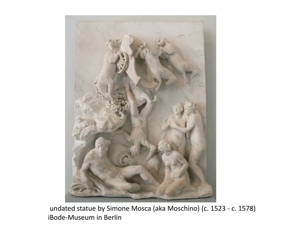 undated statue by simone mosca aka moschino