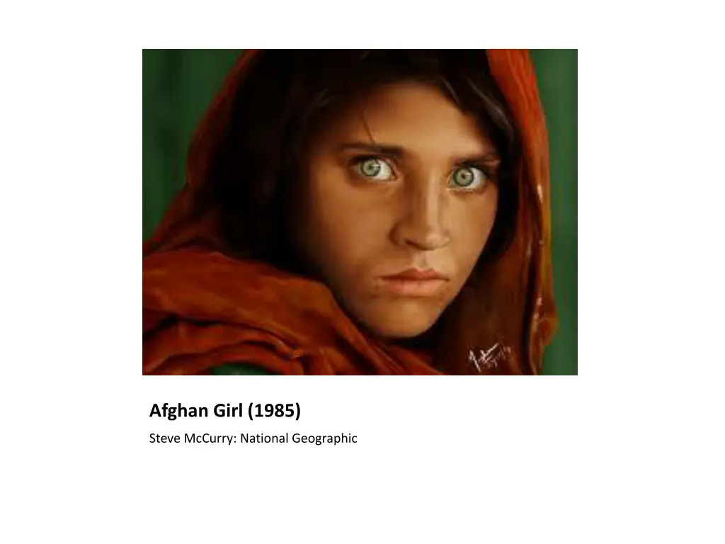 afghan girl 1985
