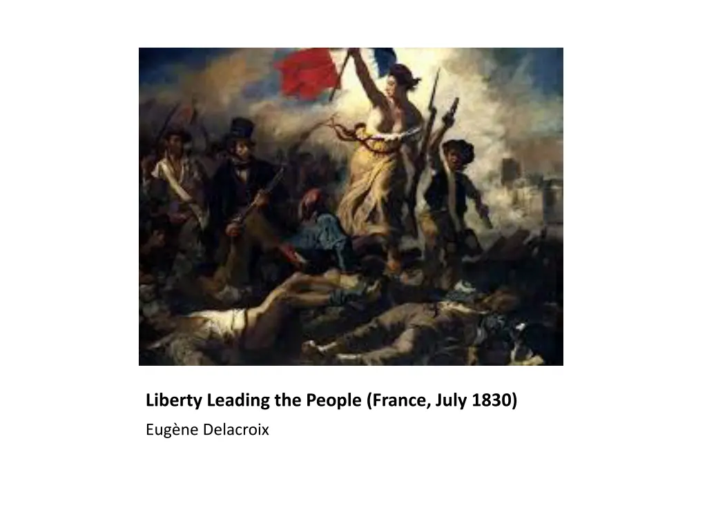 liberty leading the people france july 1830