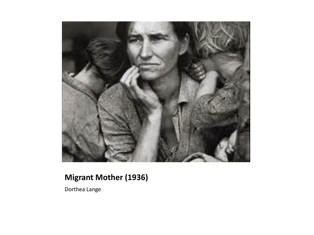 migrant mother 1936