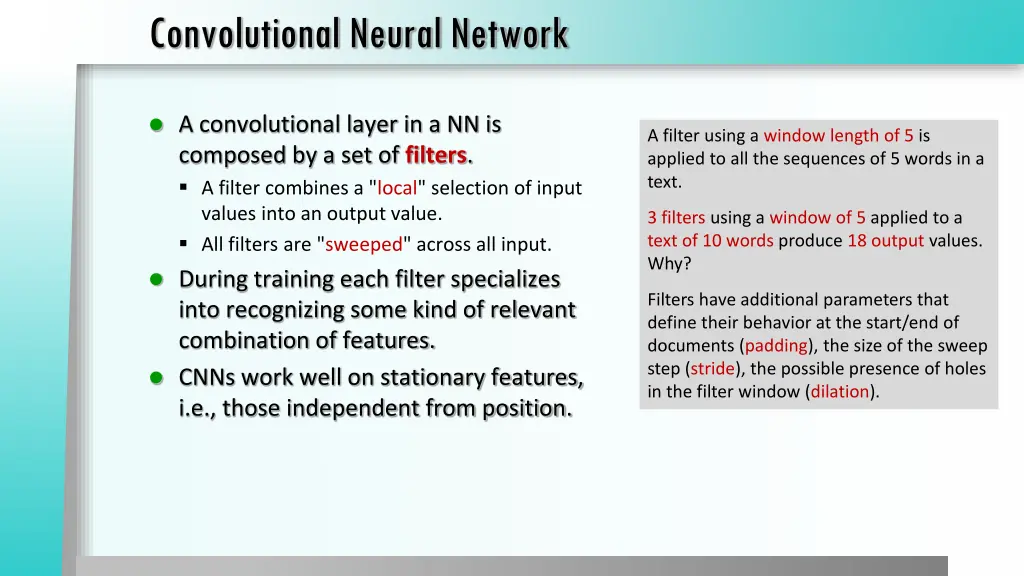 convolutional neural network