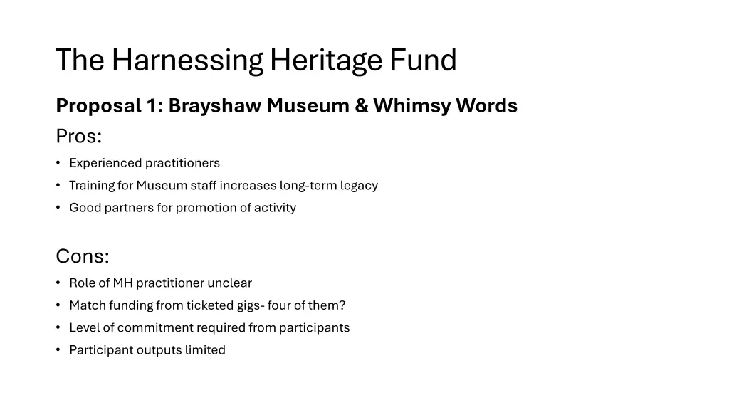 the harnessing heritage fund 3