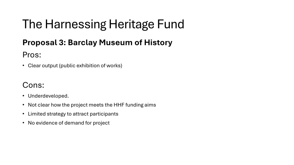 the harnessing heritage fund 5
