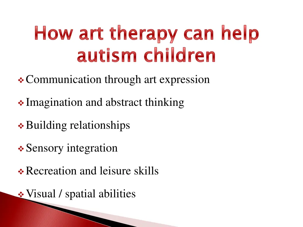 how art therapy can help autism children