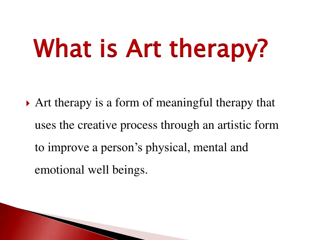 what is art therapy