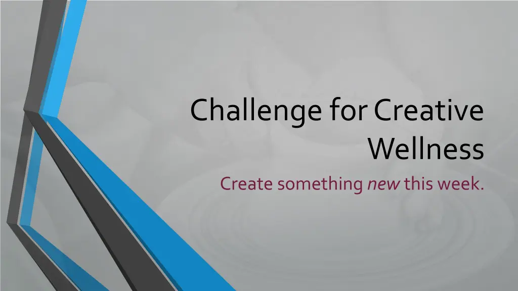 challenge for creative
