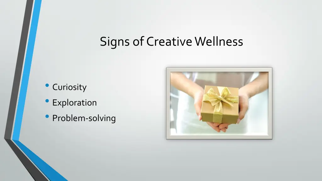 signs of creative wellness