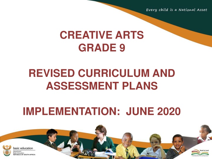creative arts grade 9