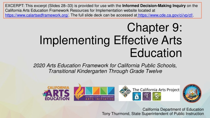 excerpt this excerpt slides 28 33 is provided
