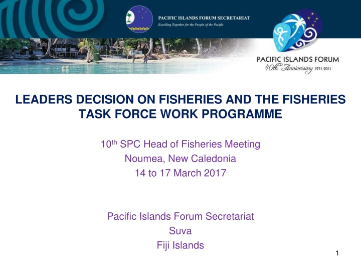 leaders decision on fisheries and the fisheries