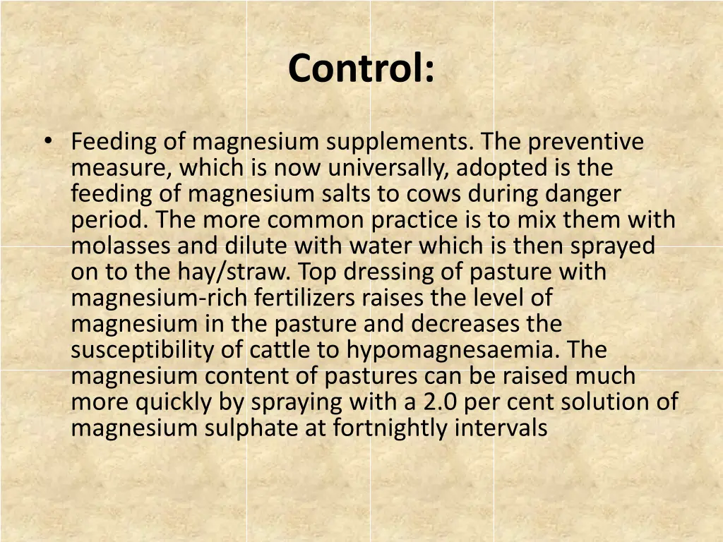 control