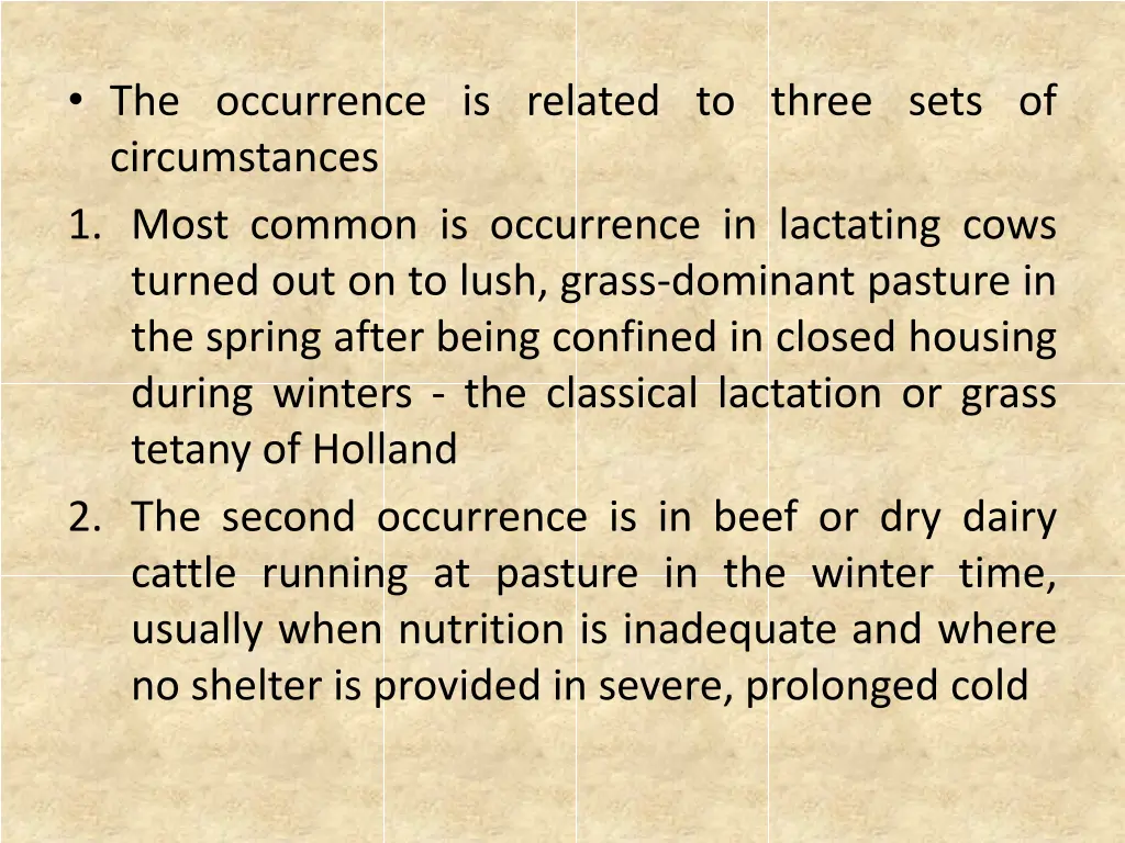 the occurrence is related to three sets