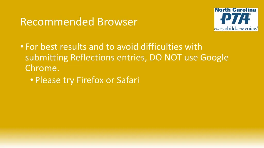 recommended browser
