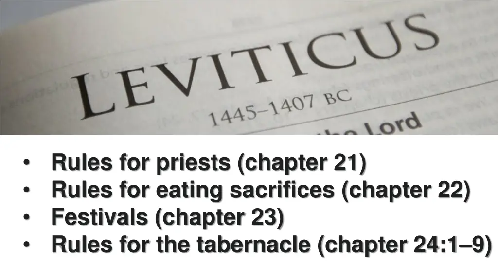 rules for priests chapter 21 rules for eating