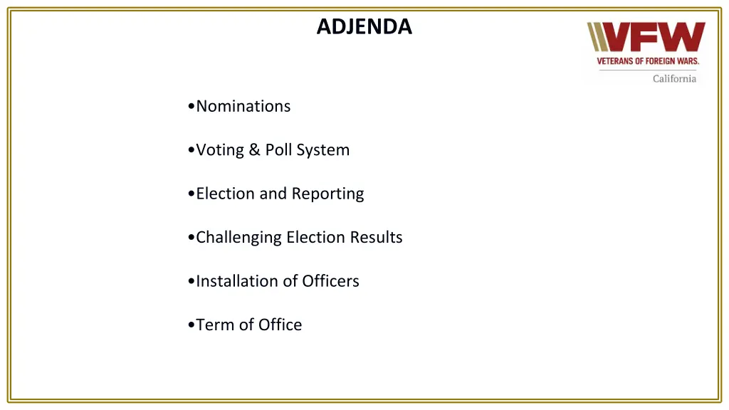 adjenda