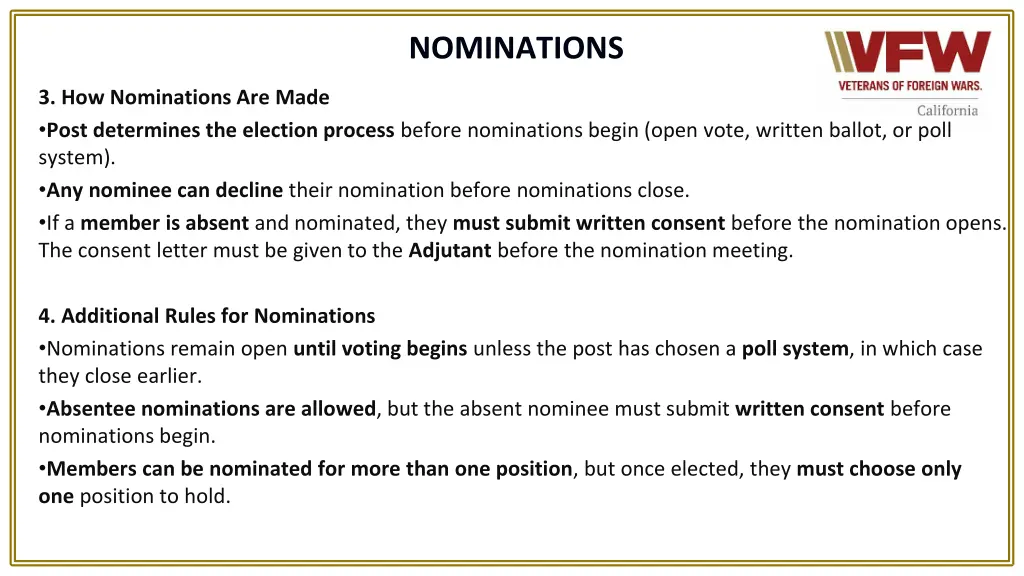 nominations 1