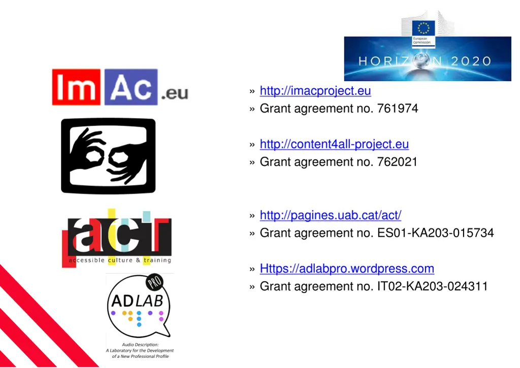 http imacproject eu grant agreement no 761974