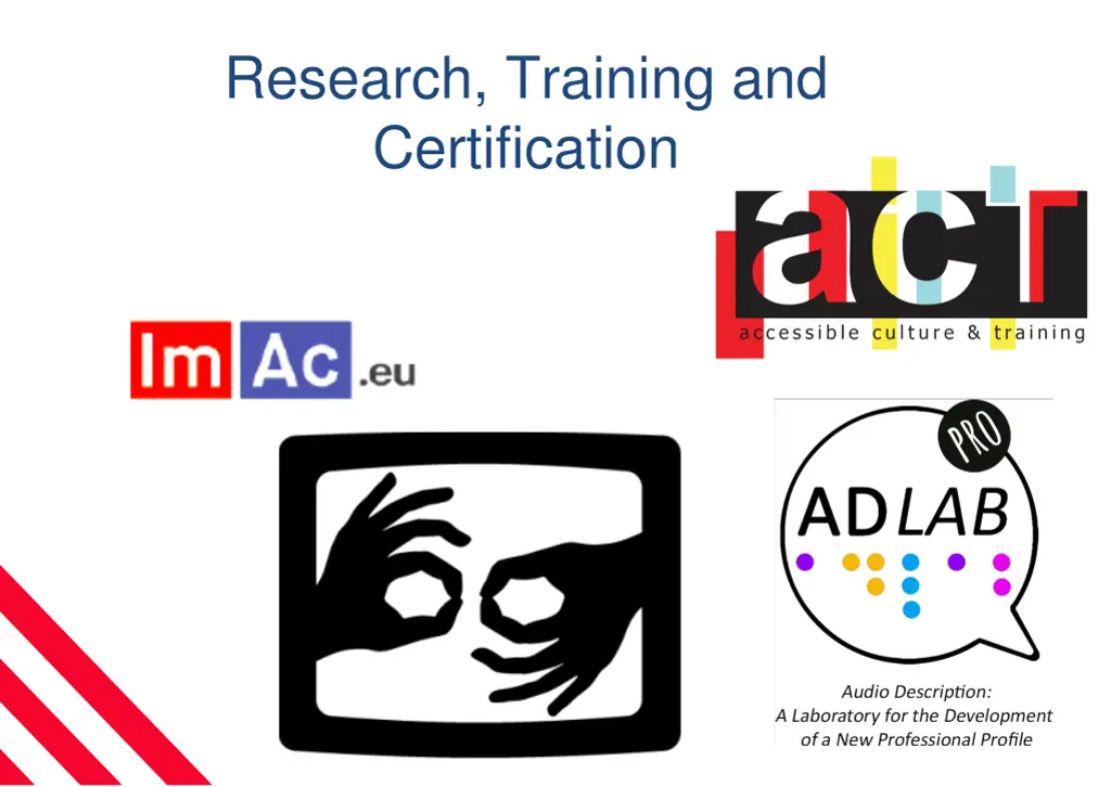 research training and certification
