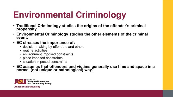 environmental criminology