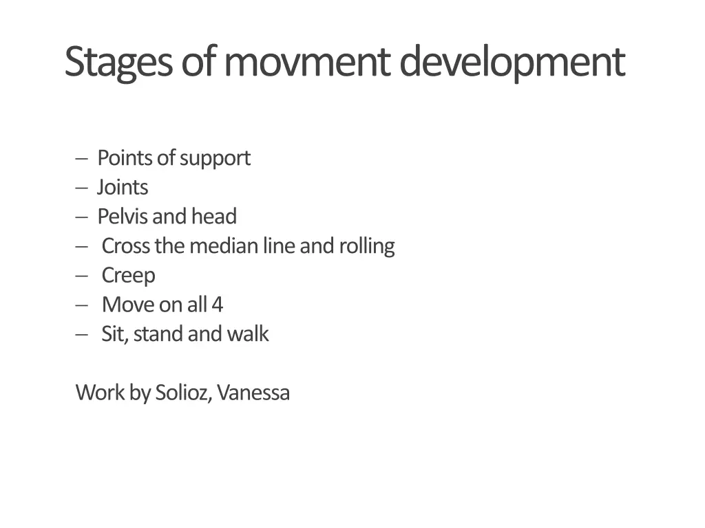 stages ofmovmentdevelopment