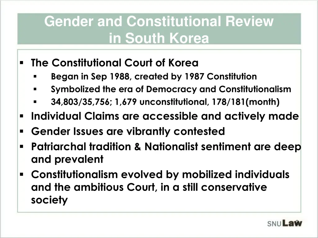 gender and constitutional review in south korea