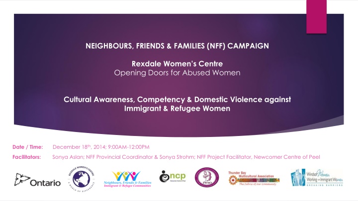 neighbours friends families nff campaign