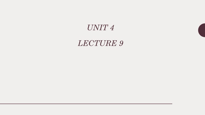 unit 4